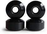 52mm Skateboard Wheels Hardness 95A Polyurethane Trick Skating Wheel Free 608 Bearings and Spacers Set of 4