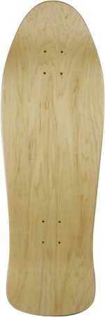 Old School Skateboard Deck (10" x 30", Natural) - Image 2