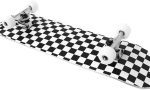 31x8 Inch Pro Skateboard Complete,7 Layer Canadian Maple Wood Double Kick Concave Skate Boards, Tricks for Youths,Beginners,Girls,Boys,Kids,Teens,Adults (Black, White) - Image 2