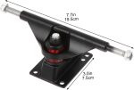 All-in-one Skateboard Parts Full Skateboard Bridge Kit Wheel Set Trucks and Bearings for Easy Installation - Image 2