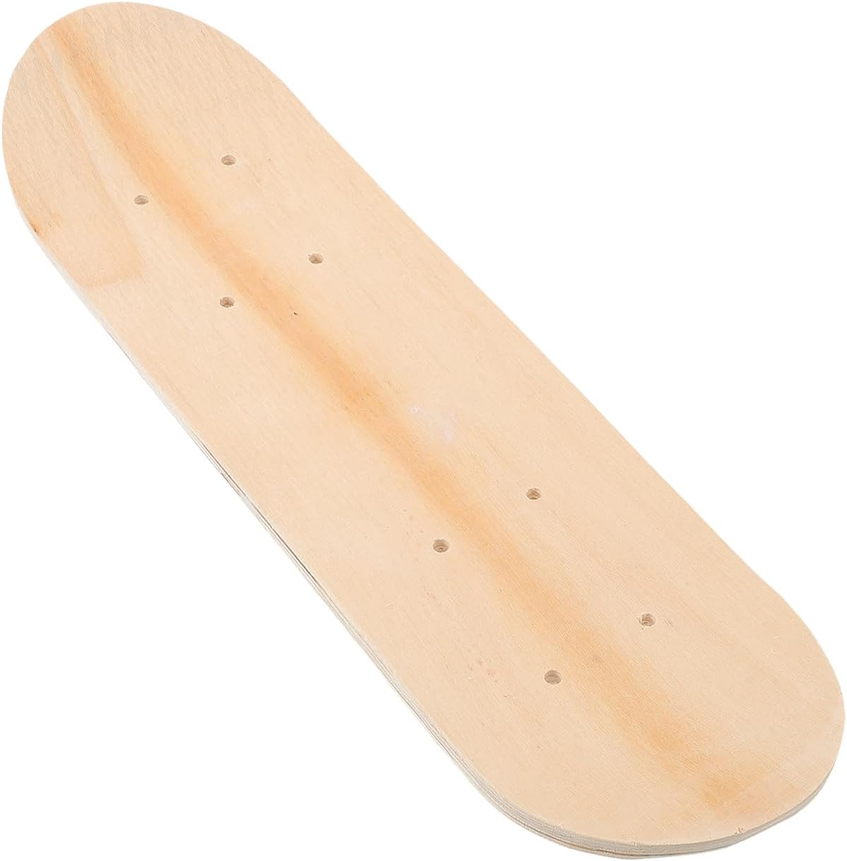 51iJ5EkHMpL._AC_SL1280_.jpg Blank Skateboard Deck for Kids - 7-Ply Maple Wood, Double-Sided Graffiti Skate Board Deck, 16.9 Inch, Beige, Ideal for Painting and Creativity - Image 1