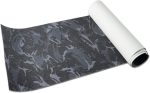 Skateboard Grip Tape Sheet, 45.2x10.6 inch,Bubble Free, Waterproof, Scooter, Longboard Griptape, Grippy Sandpaper for Skateboard, Long Board, Stairs, Pedal, Pistol, Wheelchair Step,Deck(115x27cm)
