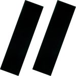 9 x 33 Inch Skateboard Grip Tape Sheet Black - 2 Sheets - Image 2