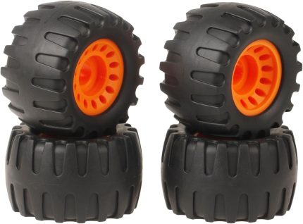All Terrain Off Road Longboard Black Wide Skateboard Wheels - Set of 4,(76 * 45mm,75A), Amazon  (No Bearings)