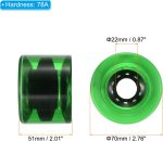 78A Longboard Wheel Soft Cruiser Wheels Street Wheels for Skateboards Skateboard Wheel Replacement - Image 2
