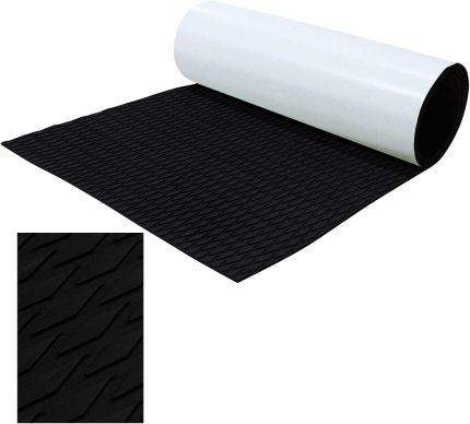 Foam Boat Decking Sheet Universal  Surfboard Traction Pad Non-Slip Grip Mat Trimmable Sheet for Kayak  Yacht Pool Skateboard Skimboard Step Green Yellow Orange Blue Dark Grey Black
