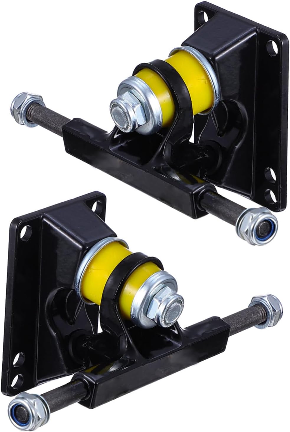 61tftGhB4uL._AC_SL1500_.jpg 1 Pair Skateboard Wheel Bracket Skateboard Hardware Skateboard Table Skateboard Trucks Skateboard Skate Board Skateboard Bearings Skateboard Display Wall Mount Black Aluminum - Image 1