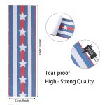 Skateboard Grip Tape 9" x 33", 2Pack American Flag Bubble Free Waterproof Scooter Grip Tape, Longboard Grip Tape for Rollerboard Stairs Pedal Wheelchair Step (23x84cm) - Image 2