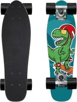 Skateboard Complete 22 Inch Mini  for Beginners Kids Boys and Girls