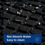 Foam Boat Flooring Decking Sheet Surfboard Traction Pad Universal  Anti-Slip Grip Traction Mat for Kayak Yacht Fishing Boat Skateboard Skimboard Step  Black Dark Grey - Image 2